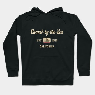 Carmel By The Sea California Retro EST.1916 Hoodie